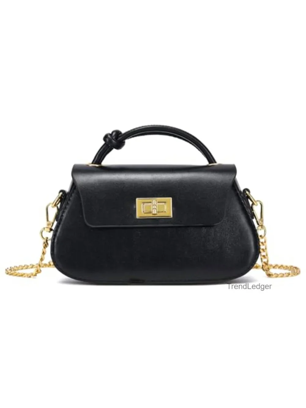 JHVYF PU Leather Crossbody Bag Mini Satchel Adjustable Strap